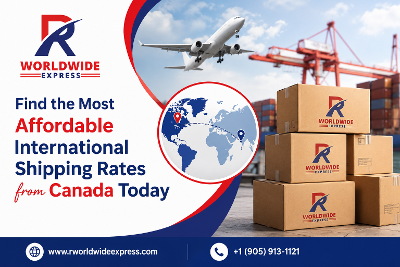 Find the Most Affordable International Shipping Rates from Canada Today